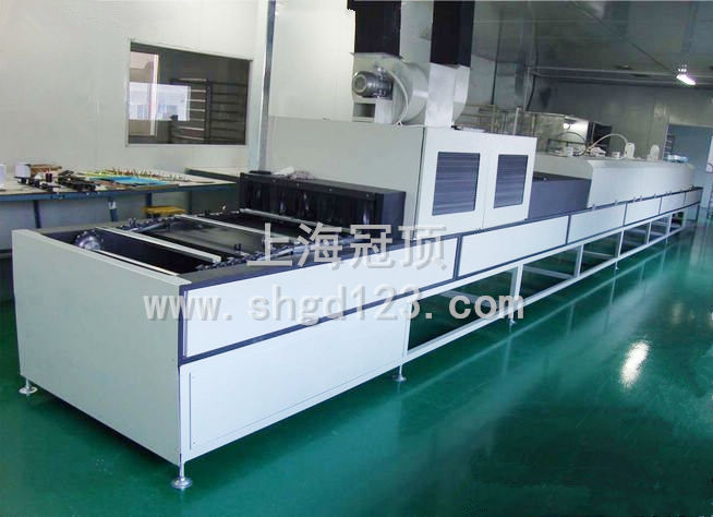 塑膠噴涂油墨UV機(jī)流水線(xiàn)